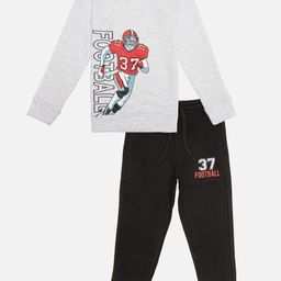 Bodycare Boys Printed Long Sleeves Sweatshirt With Joggers-picture-47