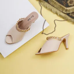 Retro Walk Women Peep Toe Stiletto Sandals-15