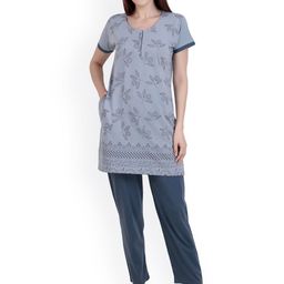 D-LINE Printed Cotton Night Suit-picture-16