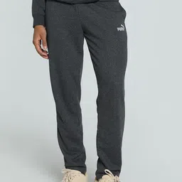 Puma No. 1 Logo Men Brand Logo Printed Pure Cotton Mid Rise Sweatpants-image-14
