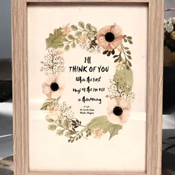 Cortina Brown 1 Pieces MDF Wall Photo Frames-16