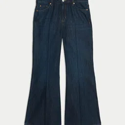 Marks & Spencer Women Flared High-Rise Jeans-image-56