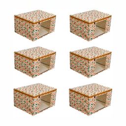 BB BACKBENCHERS Yellow Set of 6 Regular Drawer Organiser Organisers-9