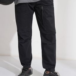 HIGHLANDER Men Comfort Straight Fit Joggers-image-95