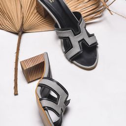 JM Looks Women Party Block Heeled Sandal-image-71