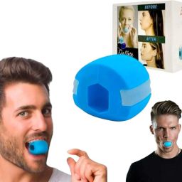 FlyTouch Chisel Jawline & Slim Face Fast with This Silicone Jaw Trainer Tool Face Slimmer Jaw Trainer for Men & Women | Easy to Use & Reusable Massager-image-33
