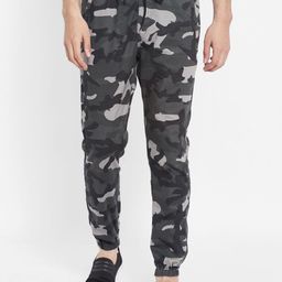 SAPPER Men Camouflage Printed Relaxed Joggers Trousers-picture-14