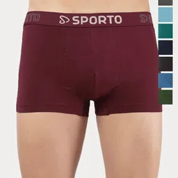Sporto by Macho Pack Of 8 Assorted Trunks-picture-24