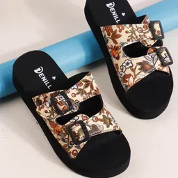 Denill Women Open Toe Flats-image-32