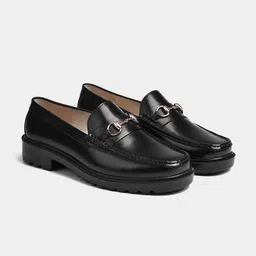 LUXORO FORMELLO Men Square Toe Leather Formal Loafer Shoes-picture-13