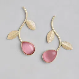 Anouk Gold-Plated Beaded Drop Earrings image 3