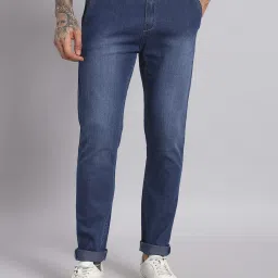 Men Jogger Fit Mid Rise Grey Jeans-image-98