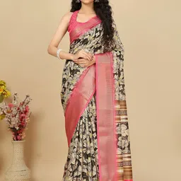 J 6 DESIGNER Women Floral Printed Saree-picture-25