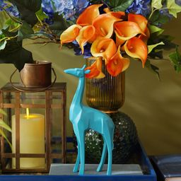 Pure Home and Living Blue Figurine Showpiece-image-93