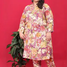 Moda Rapido Printed Three-Quarter Sleeves Shirt With Trouser-picture-44