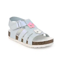 BRISKERS Girls Open Toe Flats-52