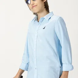 Nautica Boys Premium Opaque Casual Shirt-picture-35