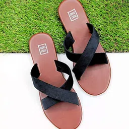 POSTCARD Women Open Toe Flats-30