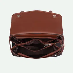 ZOUK Floral Printed Satchel image 4