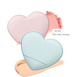 Beautiflame Set Of 5 Round Powder Puff With Blender & Mini Heart Puff image 4