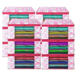 Kuber Industries Pink Set of 6 Regular Drawer Organiser Organisers image 2