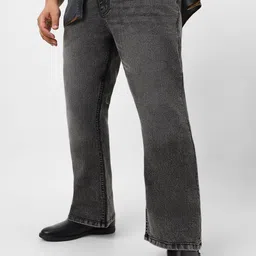 Urbano Plus Men Bootcut Stretchable Jeans-picture-11