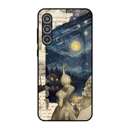 QRIOH Graphic Printed Sleek & Lightweight Silicone Samsung Galaxy A36 5G Glass Back Case-picture-7