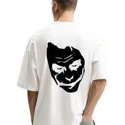 Fashnobic Men Graphic Printed Round Neck Cotton Oversized T-shirt-image-79