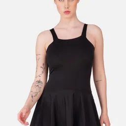 TOMKOT Shoulder Straps Padded Swimming Dress-picture-22