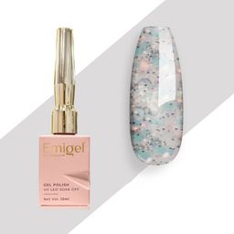 Emigel PROFESSIONAL Uv Led Soak Off Gel Nail Polish- 12 ml- Misty Silver - E015-17
