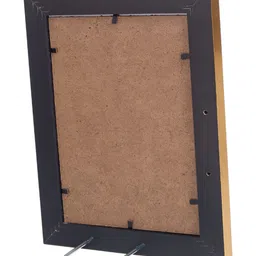 Golden Peacock Set Of 2 Rectangular Solid Table-Top Photo Frames - Copper-Toned Colour image 4