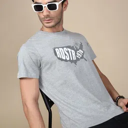 The Roadster Lifestyle Co. Men Printed Cotton T-Shirt-picture-30