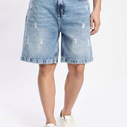 Bene Kleed Men Denim Shorts-image-69