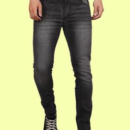 LINARIA Men Classic Slim Fit Clean Look Light Fade Jeans-image-128