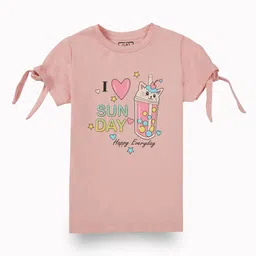 Gini and Jony Girls Print Cotton Top-picture-1
