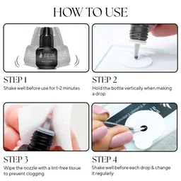 STACY LASH Extra Strong Eyelash Extension Glue - 5 ml image 3