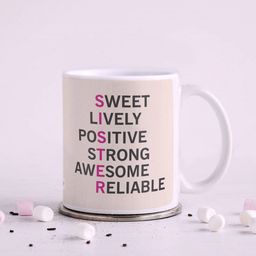 Indigifts Off White & Black Text or Slogans Printed Ceramic Glossy Mug 325ml-10