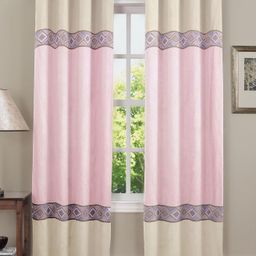Dekor World Multicoloured Set of 2 Long Door Curtain-27