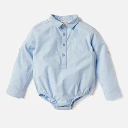Juniors by Babyshop Infant Boys Long Sleeves Cotton Bodysuit-image-41