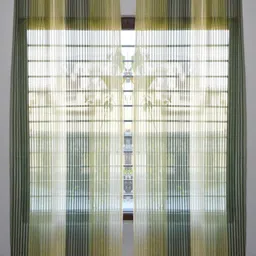 Homefab India Unisex Green Curtains and Sheers-image-94