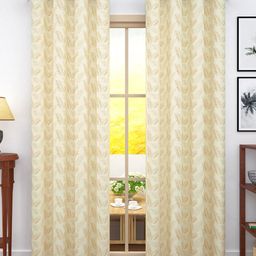 Story@Home Jacquard 400 GSM 7 feet 1 U Door Curtain-image-7