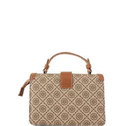 Flingo Printed PU Structured Satchel image 2