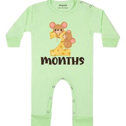 Arvesa Infants Printed Round Neck Bodysuits-image-68