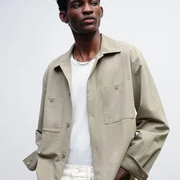 H&M Regular Fit Utility Shirt-image-73