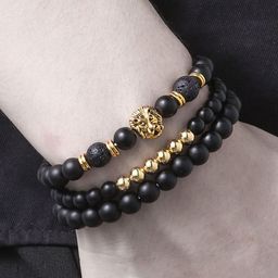 Designs & You Men Gold-Plated Bracelet-picture-34