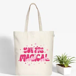 EcoRight Zipper Tote Bag - Enchanting You-37