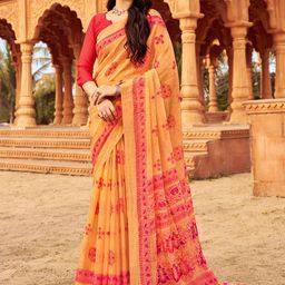 Mitera Bagh Poly Chiffon Bagh Saree-18