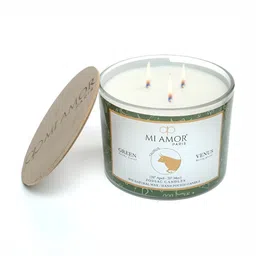 MI AMOR PARIS Zodiac Taurus White Scented 3 Wick Jar Candle-23