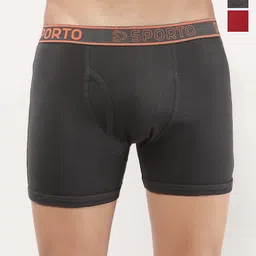 Sporto by Macho Pack Of 3 Mid-Rise Trunks-picture-26