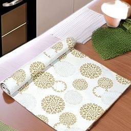Aura White Set of 1 Water Resistant Shelf Liner Organisers-image-76